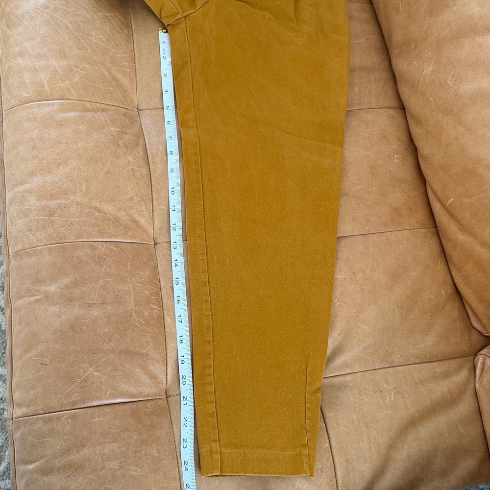 Zara Women’s Paperbag Pants in Mustard and Olive Bundle - Picture 9 of 9